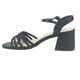 thumbnail image 2 of Sandalia Chalada Mujer Fira-1 Negro Casual, 2 of 7