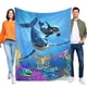 thumbnail image 1 of El Último Cantante de Ballenas anti-pilling, suave, ligera, esponjosa y acogedora de lujo para hogar y cocina – Perfecta para niños y adultos, 100 x 150 cm, 1 of 6
