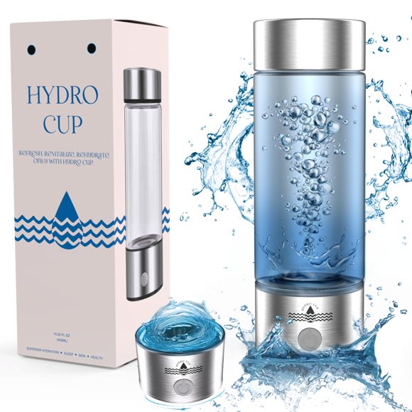 Botella de Agua Hydro Cup Hydrogen 400 ml 1400 ppb 2024