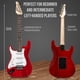 thumbnail image 5 of Guitarra Eléctrica LyxPro para Zurdo 36 pulgadas con Kit para Zurdos, 5 of 6