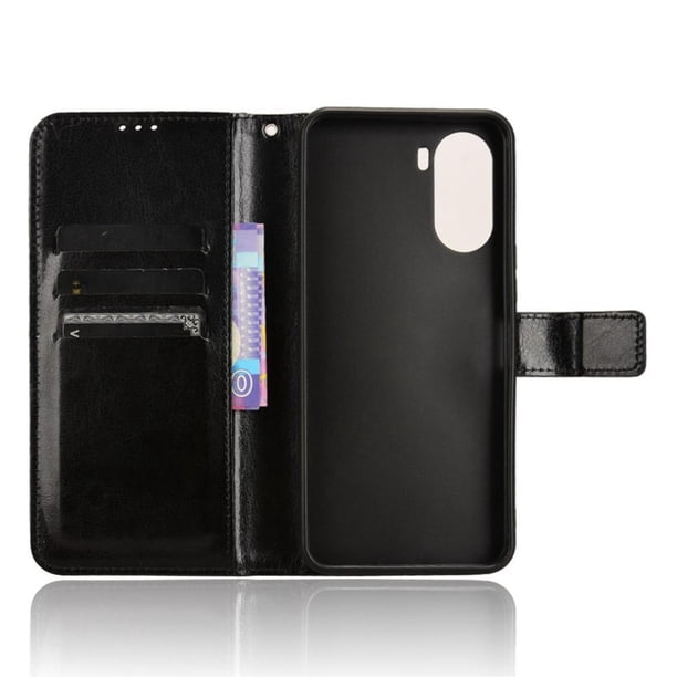 Funda tipo libro para Nubia LVY, cartera todo‑en‑uno, funda multifuncional con tarjetero y correa de muñeca desmontable