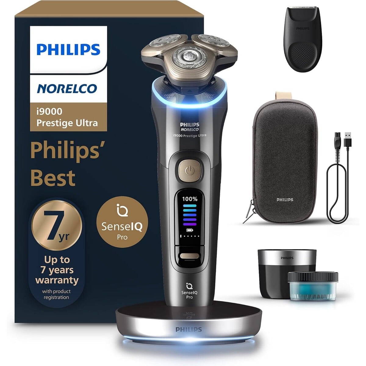 Afeitadora Philips Norelco I9000 Prestige Ultra Wet Dry Ai