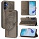 thumbnail image 1 of Funda Cartera Mariposa Para Samsung Galaxy A16 5g Con Soporte Y Ranuras Para Tarjetas Gris, 1 of 5