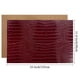 thumbnail image 4 of Rollo de tela para manualidades de piel sintética 30 cm x 135 cm, rojo café, 4 of 4