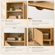 thumbnail image 3 of Estante Librero Alto Minimalista Con Gabinete LagoMuebles 50x39x171cm, 3 of 6