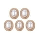 thumbnail image 3 of 5x Botones De Diamantes De Imitación Adornos Espalda Plana Para Ramo De Boda Estilo DIY C, 3 of 5