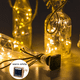 thumbnail image 3 of Paquete de 8 luces solares para botellas, guirnalda de luces de corcho para jardín, terraza, regalo de San Valentín, decoración, 3 of 5