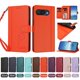 thumbnail image 4 of Funda Cartera Trébol para Google Pixel 10a con Ranuras Tarjetas y Carga Inalámbrica Naranja, 4 of 6