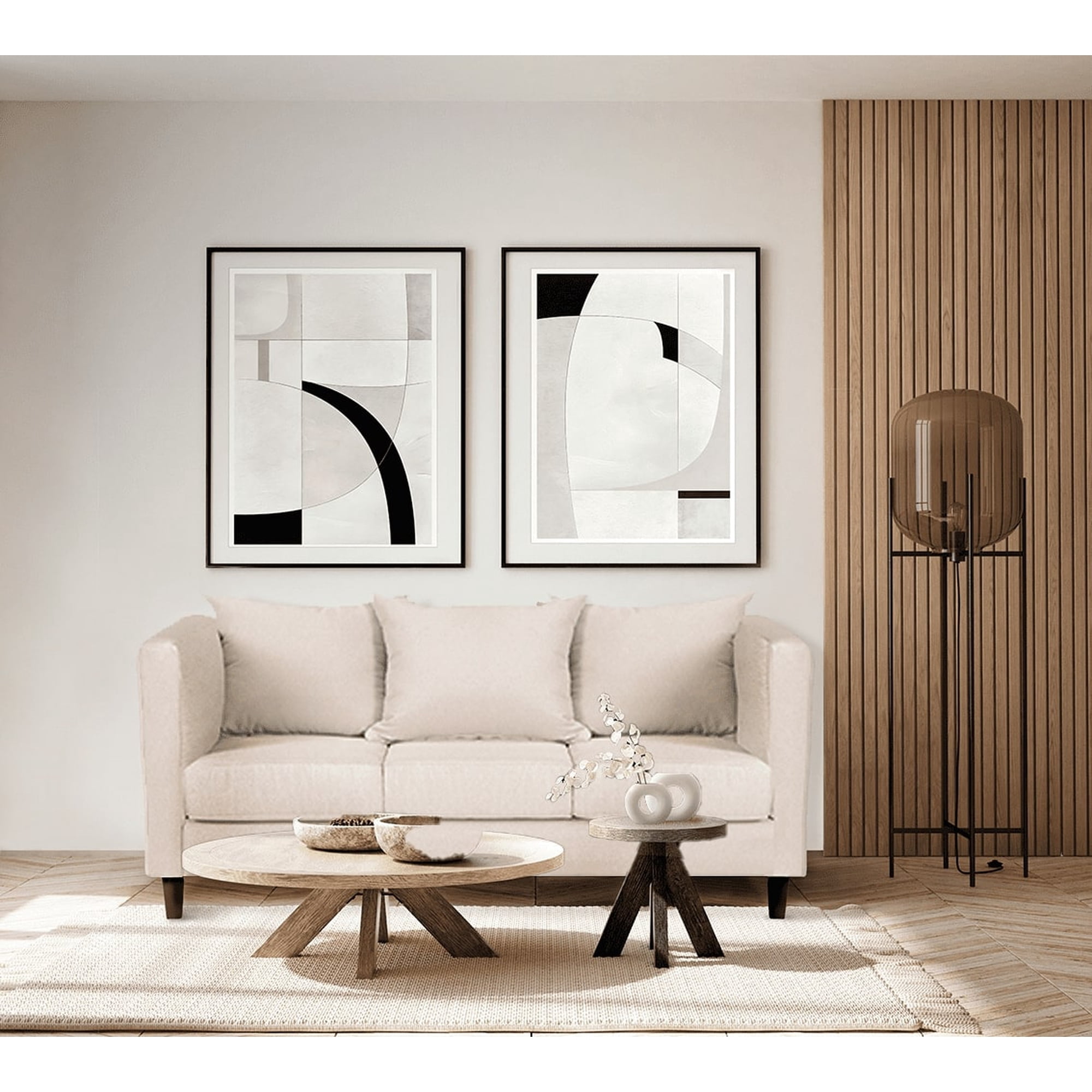 Sofa Bilbao 3 Cuerpos Beige | Lider