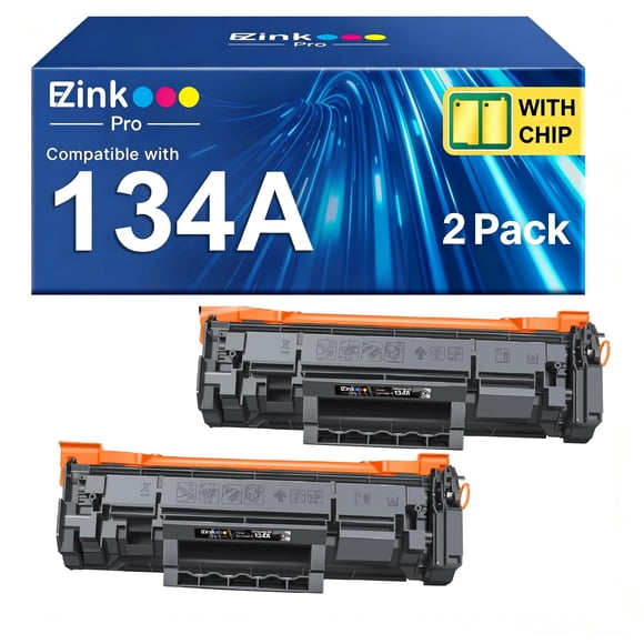 Tóner E-Z Ink Pro 134A (paquete de 2) con chip