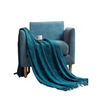 Decoideasemi Spa - Mantas Tejidas Para Decorar 127X152 Cm