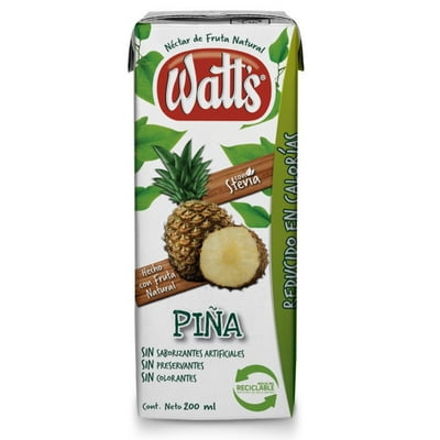 Nectar Piña 0.2 L Watts