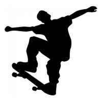 Rienda Libre Graphics - Decomural Jump Skateboard Extreme Sports Ws-15930