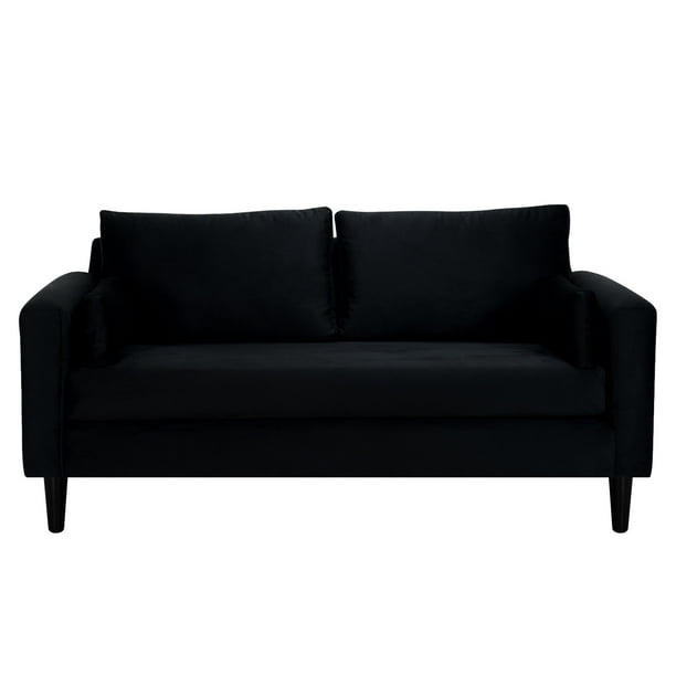 Sofa Sky 3C Felpa 00 Negro