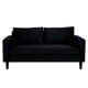 thumbnail image 1 of Sofa Sky 3C Felpa 00 Negro, 1 of 5