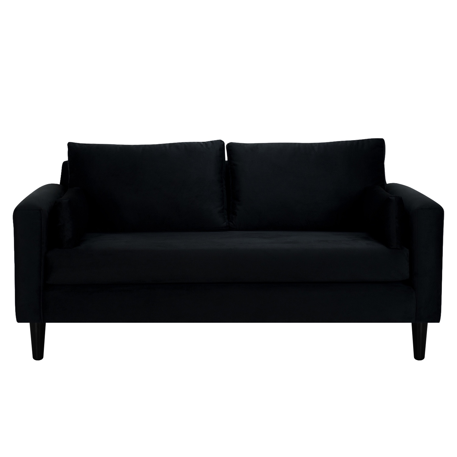 Bodevir - Sofa Sky 3C Felpa 00 Negro