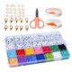 thumbnail image 2 of 4000 Piezas 3 Mm Cuentas De Vidrio Checas Semillas De Joyería Espaciador Suelto Redondo Haciendo Lote, 2 of 5