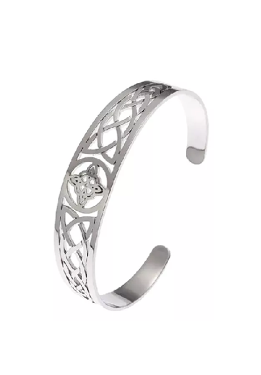 Genérico - Pulsera Nudo De Bruja Con Amuleto De Protección, Color Plata