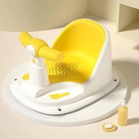 Oem - Silla De Baño Para Bebe Con Ventosa Amarillo M