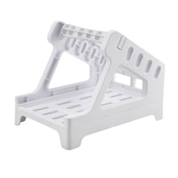 Magideal - Portaetiquetas, Canasta De Etiquetas De Escritorio, Suministros De Envío Para Impresora De Etiquetas, Portarrollos De Etiquetas De Envío Para Rollos Y Blanco