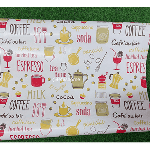 Genérico - Papel Mural Con Estampado Coffee