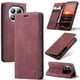 thumbnail image 4 of Funda FOXDOCK cartera de cuero retro para FOXDOCK Redmi Note 15 Pro Plus 5G – Resistente a golpes, ranuras para tarjetas – Roja, 4 of 5