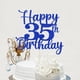 thumbnail image 5 of Decoración para tartas Kaoenla Glitter Happy 35th Birthday, azul, 5 of 9