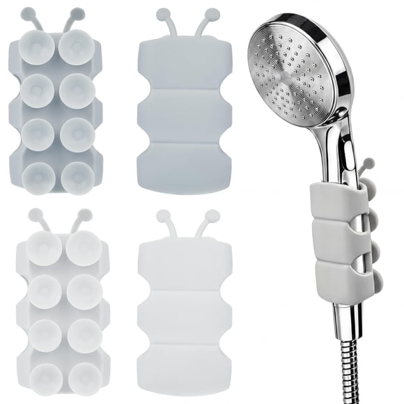 Soporte Para Cabezal De Ducha De Silicona 4 Piezas Universal