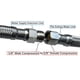 thumbnail image 2 of Extensión para grifo EZ-FLUID, manguera trenzada de acero inoxidable de 12", 2 of 8