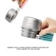 thumbnail image 4 of Juego de 7 tazas medidoras apilables WARMHEART de acero inoxidable, 4 of 9
