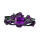 thumbnail image 2 of Anillo De Metal Para Mujer, Accesorio De Disfraz Para San Valentín, Aniversario, 1,65 Cm, 2 of 5