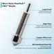 thumbnail image 2 of Boquilla Micro-Swiss FlowTech CM2, cuerpo de cobre, acero M2, 6 mm, 2 of 3