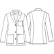 thumbnail image 4 of Delantal Clinico de Mujer Blanco S, 4 of 4