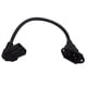 thumbnail image 5 of Cable de alimentación C14 a C13 Enchufe C14 de a enchufe C13, cable de extensión de fuente de alimentación, cable de extensión negro duradero 30 centimetros, 5 of 5