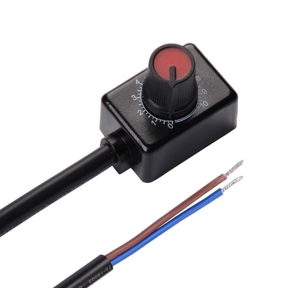 Controlador de atenuación DC 0-10 V con perilla para controladores LED regulables