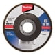 thumbnail image 1 of 10 Discos Flap Metal 115mm (4-1/2) G40 Curvo Makita D-63432, 1 of 4