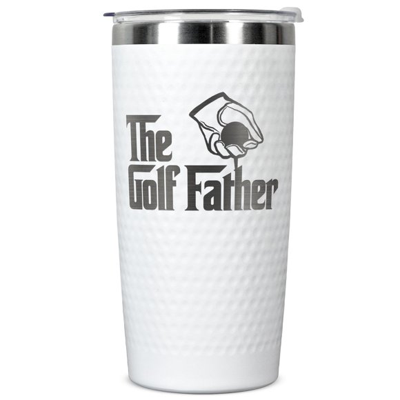 Vaso HUNIGIFT de acero inoxidable para regalos de golf para papá, 600 ml
