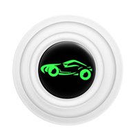 Ioensy - Almohadilla De Silicona Para Protección De Accesorios De Decoración De Junta Anticolisión Para Puerta De Coche