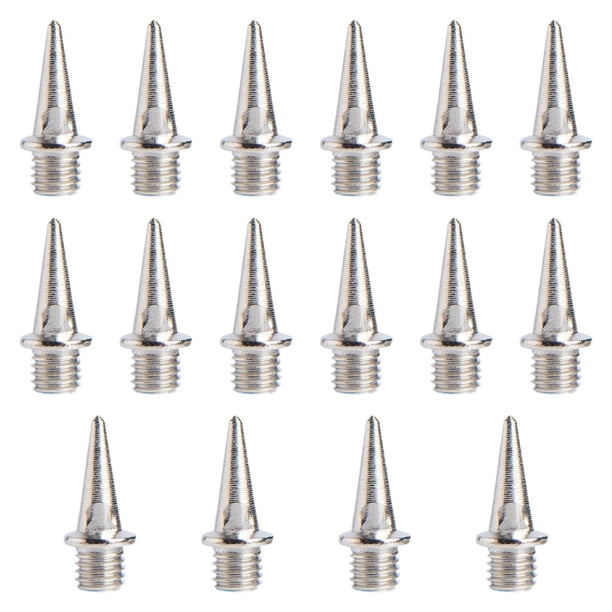 16 piezas de clavos para correr en pista y campo, clavos para zapatillas de atletismo, clavos portátiles para pista de cross country, sprint, trekking