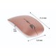 thumbnail image 4 of Mouse Óptico Inalámbrico 2.4 GHz Rosado Gold, 4 of 6