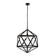 thumbnail image 1 of Lámpara Colgante Elegant Lighting Redmond Hierro Negro 50 cm, 1 of 6