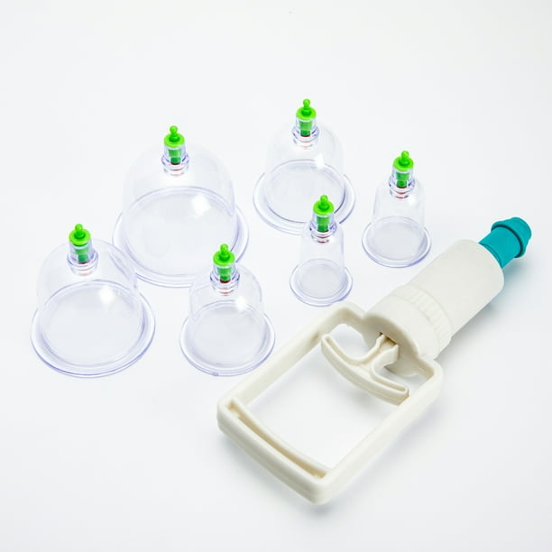 Traditional Cupping Vacuum Massager Professional Suction Cup Vacuum Massage Jar Physiotherapy Guasha Therapy Set Beauty Health