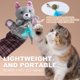 thumbnail image 3 of Guante de Lucha para Gato BlivEclat con Campanilla y Hierba Gatera, 3 of 7