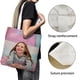 thumbnail image 3 of Like Nastya Bolso de tela con estampado de lienzo para mujer, bolsa de compras reutilizable y estética, con cremallera interior, regalo para mujer,40*40cm., 3 of 6