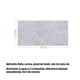 thumbnail image 2 of Pack 50 Laminas Autoadhesivas Pared Marmol Pvc Impermeable - Blanco, 2 of 4