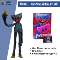 Macae - Mini Álbum Poppy Playtime + Todas Sus Láminas A Pegar