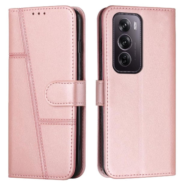 Funda Flip Para Oppo Reno 12 Pro 5g – Carcasa Delgada Y Resistente A Impactos Con Soporte Para Uso Diario Y Profesional