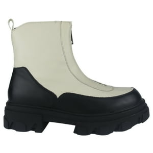 Botin Chalada Mujer Karl-3 Crema Casual