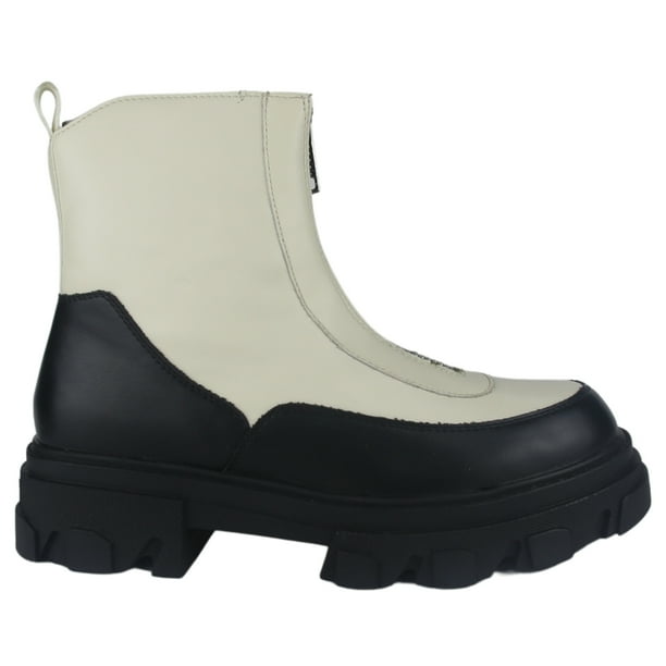 Botin Chalada Mujer Karl-3 Crema Casual