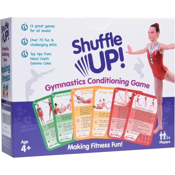Juego de gimnasia Shuffle Up de 70 tarjetas